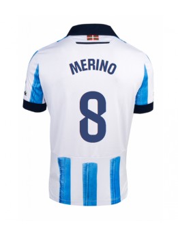 Real Sociedad Mikel Merino #8 Heimtrikot 2023-24 Kurzarm